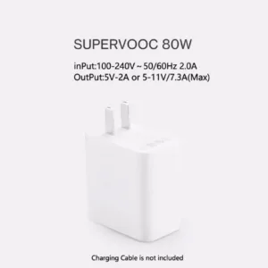 OPPO SUPERVOOC 80W Laat